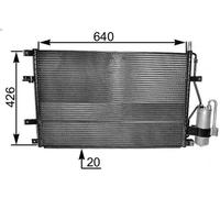 MAHLE ORIGINAL AC 227 000S Air conditioning condenser