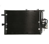 Condenser, air conditioning THERMOTEC KTT110177 For OPEL