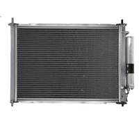 Air conditioning condense THERMOTEC KTT110399 for MICRA III (K12) 1 2003-2010