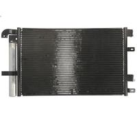 Air conditioning condense THERMOTEC KTT110642 for JAGUAR XF I (X250) 3 2009-2015