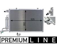 MAHLE ORIGINAL AC 7 000P Air conditioning condenser