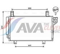 PRASCO MZ5264D Air conditioning condenser