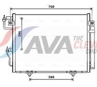 AVA COOLING SYSTEMS MT5231D Air conditioning condenser