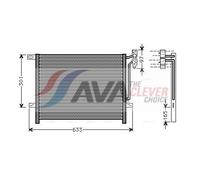 PRASCO BW5203 Air conditioning condenser