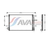 Air Conditioning Condenser Fits Audi A4 B6 Avant SEAT AVA Clever Choice AI5238