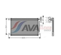 AVA COOLING SYSTEMS BW5215 Air conditioning condenser