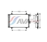 PRASCO CNA5241D Air conditioning condenser