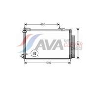 AVA COOLING SYSTEMS HD5242D Air conditioning condenser