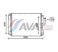 AVA COOLING SYSTEMS KAA5151D Air conditioning condenser