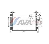 Air Conditioning Condenser Fits Kia Cee'd SW Hatchback AVA Clever Choice KA5102D
