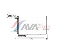AVA COOLING SYSTEMS MSA5386D Air conditioning condenser