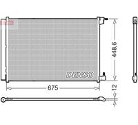 Air Conditioning Condenser Fits Mercedes-Benz C-Class E-Class GLC DENSO DCN17060