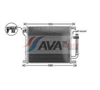 AVA Aircon Condenser DN5467D for NISSAN PULSAR (2015) 1.5 DCI etc
