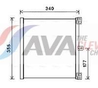AVA COOLING SYSTEMS PR5088 Air conditioning condenser