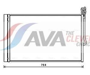 Air Conditioning Condenser Fits Porsche Cayenne VW AVA Clever Choice VN5334D