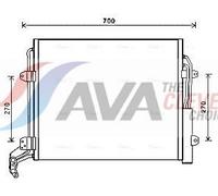 Air Con Condenser VNA5324D AVA AC Conditioning 7N0820411A 7N0820411B 7N0820411C