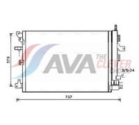 AVA Quality Cooling Air Conditioning Condenser VOA5152D – Fits Volvo XC90 I (2002) 2.4 D3/D5
