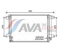 AVA COOLING SYSTEMS VN5330D Air conditioning condenser