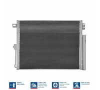 Air conditioning condenser NISSENS 940411 for DODGE DURANGO (WD) 5.7 2011-