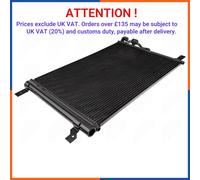 NTY Air Conditioning Condenser CCS-AU-028 Compatible with Audi, VW Golf VIII/Alltrack/Arteon