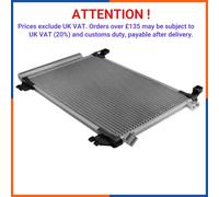 Air Conditioning Condenser Radiator for TOYOTA | CCS-TY-032, 107096