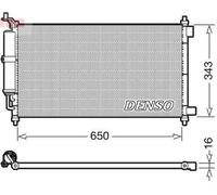 New Condenser, air conditioning for NISSAN:JUKE,NOTE,MARCH III,MICRA III