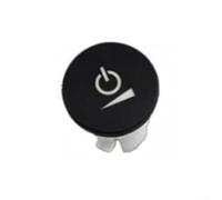 Air Conditioning Control Panel Volume Button Replacement for Jaguar XFL F-PACE ABS Wear-Resistant Black Switch Knob Easy Install Interior Trim Audio Climate Control Accessory(Volume knob)