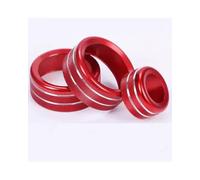 Air Conditioning Control Switch For BMW 1 2 3 3GT 4 Series For X1 For X2 F20 F22 F30 F31 F32 AUTO Button Style Volume Air Conditioning Knobs(Red)