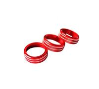 Air Conditioning Control Switch For Fit GR9 Jazz Crosstar 2021 Air Conditioner Switch Knob Ring(Red)