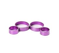 Air Conditioning Control Switch For Kia 2016 2017 2018 For SPORTAGE GT-Line S Si EX LX SX R Air Conditioner Switch Knob Radio Button Decoration(PURPLE)