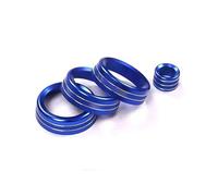 Air Conditioning Control Switch For Land For Rover For Discovery For Sport 2015 2016 2017 2018 Air Conditioner Volume Knob Round(Blue Knob Cover)
