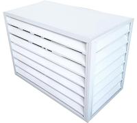 Air Conditioning Cover Air conditioner radiator cover,air conditioner fence,Anti-Theft Sturdy Aluminum AC Covers,fence to hide air conditioner, Applicable to air conditioner
