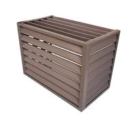Air Conditioning Cover Outdoor Air Conditioning Cover, Decorative Privacy Fence Screen, Aluminum All-weather Central Air Conditioner Protection Cover, freestanding Enclosure to Cover Garbage
