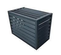 Air Conditioning Cover Outdoor Air Conditioning Cover, Decorative Privacy Fence Screen, Aluminum All-weather Central Air Conditioner Protection Cover, freestanding Enclosure to Cover Garbage