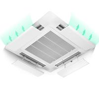 Air-Conditioning Deflector Central Air-Conditioning Ceiling Machine Ceiling-Mounted Universal Air Outlet Windshield Air-Conditioning Shield Anti-Direct Blowing Windshield 58CM