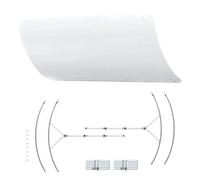 Air Conditioning Deflector - Direct Breath Proof Wind Shield for Air Conditioner, Heat and Cold Regulator Screen for Bedroom, Apartment, Kitchen, Ceiling
