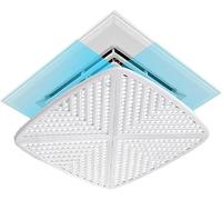 Air Conditioning Deflectors, Central Air Conditioning Baffles Activated Carbon Filters And Adsorption Screens (Size : 60CM)