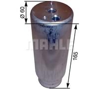 Air conditioning dryer AD 253 000S MAHLE for MERCEDES-BENZ M-CLASS