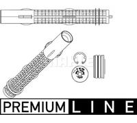 Air conditioning dryer AD 287 000P MAHLE for SAAB OPEL