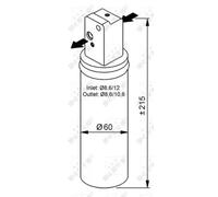 2x ✅Fits NRF 33139 RECEIVER DRIERS ⭐UK Seller⭐