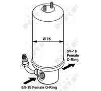 NRF 33325 Dryer, air conditioning