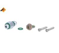 Air conditioning dryer Aluminium 33369 NRF for NISSAN QASHQAI I