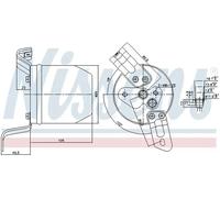 DRYER AIR CONDITIONING 95004 FOR BMW 3/Z/Roadster/E6/Convertible/Compact Z3