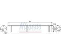 Air conditioning dryer Aluminium 95312 NISSENS for VW SEAT LAMBORGHINI