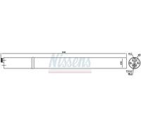 Nissens 95366 Dryer, air conditioning