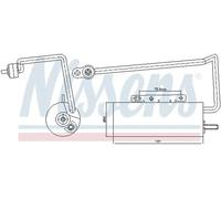 NISSENS 95410 Dryer, air conditioning