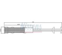 Air conditioning dryer Plastic 95599 NISSENS for BMW 7 5 5 Touring 6