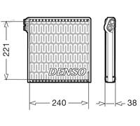2x ✅Fits DENSO DEV09102 Evaporator, air conditioning DEV09102 Air co ⭐UK Seller⭐