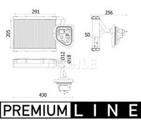 MAHLE AE 159 000P Air conditioning evaporator