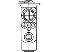 MAHLE AVE 57 000P AC expansion valve